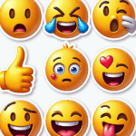 Reaction Icons - Sticker Sheet v5